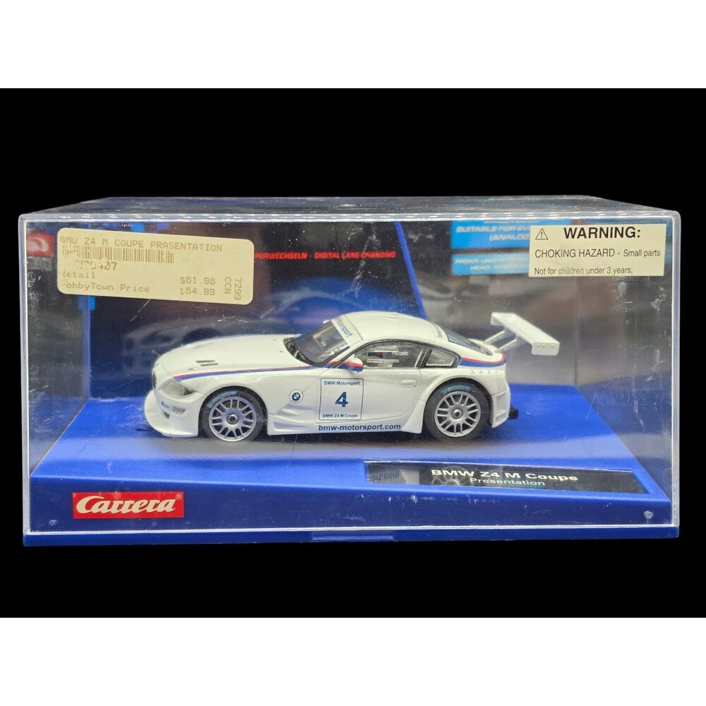 Carrera Digital 132 (30407) BMW Z4 M Coupe Presentation New Sealed Super Rare